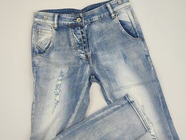 błękitna bluzki: Jeans, M (EU 38), condition - Good