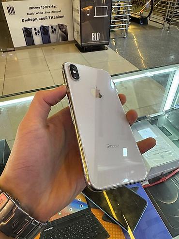 Apple iPhone: IPhone Xs, Б/у, 256 ГБ, Серебристый, Зарядное устройство, Защитное стекло, В рассрочку, 100 % — 7