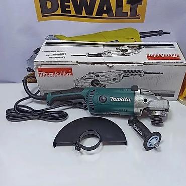 Makita bucaqslı təmir/yonma aparatı (angle grinder) Xüsusiyyətlər: -