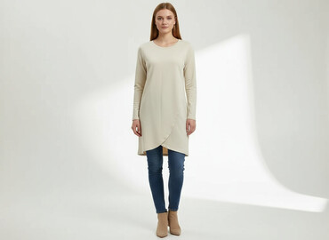 sukienka na wesele asymetryczna: Women`s tunic, size S