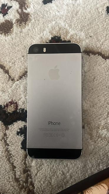 Уюлдук телефондор жана аксессуарлар: IPhone 5s, Колдонулган, 16 ГБ, Күмүш, 90 % — 2