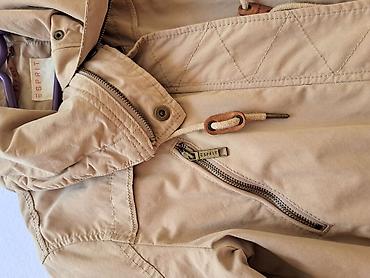 deciji rucni sat: Esprit ženska parka jakna – bež/peščana boja - Model: parka sa — 3