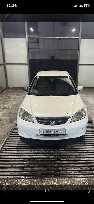2nz fe: Honda Civic: 2001 г., Вариатор, Бензин, Седан — 1
