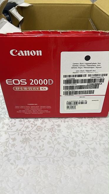 samsung zoom 4: Canon EOS 2000D fotoaparatı Canon EF-S 18-55mm obyektiv ilə birlikdə — 9