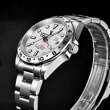 Ručni satovi: PAGANI DESIGN PD-1762 GMT -40mm -Bela- Rolex Explorer II Hom — 8