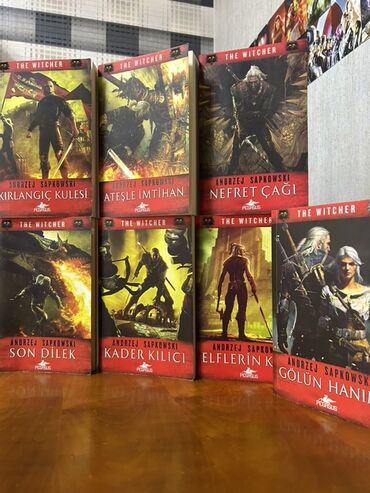 1 ci sinif informatika dersliyi pdf: Məhsul: The Witcher – Andrzej Sapkowski, Pegasus nəşri, 7 cildlik tam