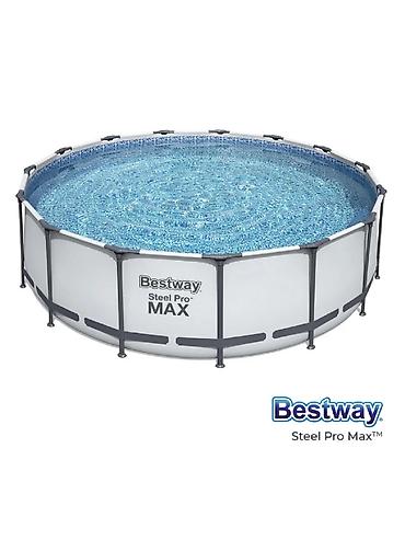 Каркасный бассейн Bestway Steel Pro MAX Артикул: 56438 - Тип: наземный