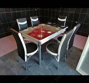 Setovi stolova i stolica: 🎀ulepsajte vas dom.🎀 ➡️cena kompleta: sto + 6 stolica 230e+ dostava⬅️ — 19
