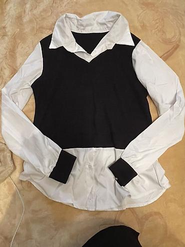 2 razmer lifcik: Qadın geyim dəsti - Qara rəngli, kvadrat dekolteli qolsuz top: Ön — 9