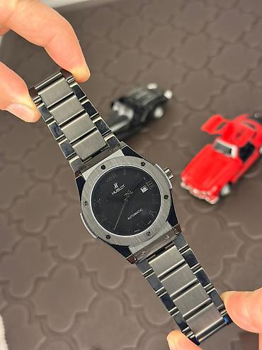 whatc: Yeni, Qol saatı, Hublot, rəng - Qara — 4