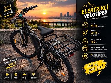 velosibet matoru: Elektrikli velosiped – güc, rahatlıq və azadlıq axtaranlar üçün — 1