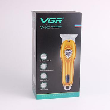 Бытовая техника: Trimmer VGR 902 - 7000RPM/ 600MAH - 100 Dəqiqə / Cord/Cordless / TYPC — 2