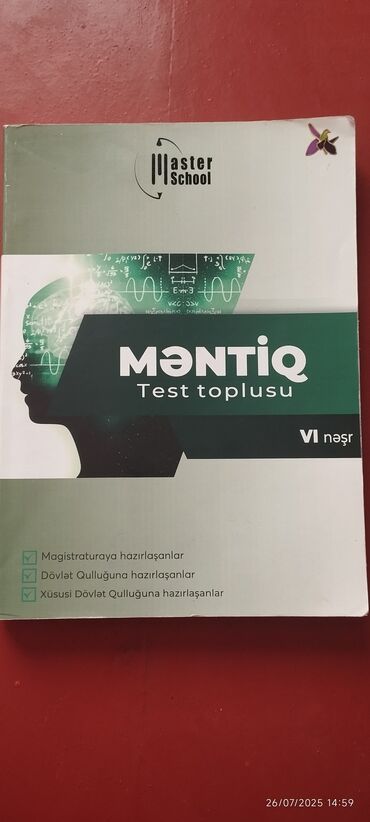 познание мира 3 класс мсо 1: Master school'un məntiqdən test toplusudur. öz qiyməti 15 ₼-dı, yarı
