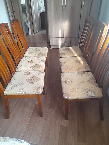 Стулья для зала: Стул для зала, Б/у, Дерево — 1