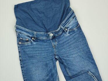 jeansy wide leg z dziurami: Jeansy, S (EU 36), stan - Dobry