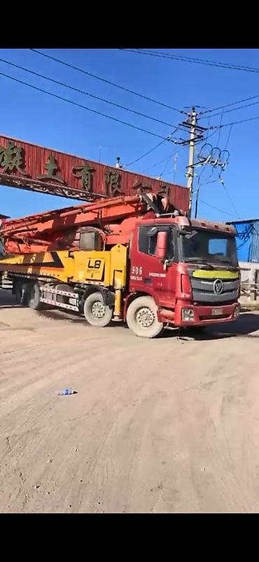 авто бетонноасос: Бетононасос, Foton, 2017 г., 40-60 м — 2