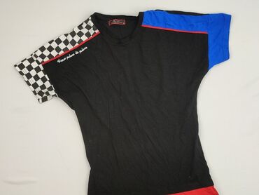 niebieskie t shirty: T-shirt damski, rozmiar S