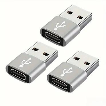Druga oprema za računare i laptopove: Adapter sa USB C ženskim na USB A muški NOVO. OPIS PROIZVODA: Adapter — 2