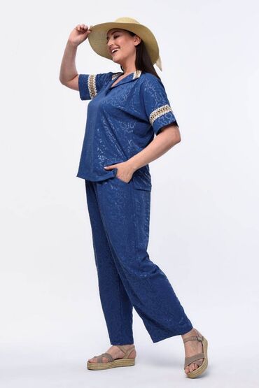 Kompleti: ***Hit kompleti za punije dame cena 3600 Pamuk viskoza elastin Siri — 28