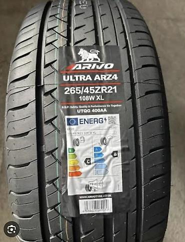 r bit: Шины 265 / 45 / R 21, Лето, Новый, Комплект, Легковые, Китай, Arivo — 1