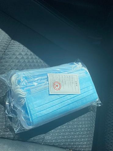 Маски медицинские: Маски 3-х слойные. Качественные производство китай 100 шт - 3 сома