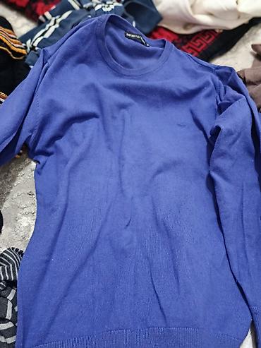 армани оригинал: Свитер Emporio Armani, размер 2XL. Классическая модель с круглым — 2