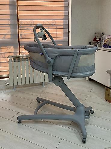 автолюлька chicco: Люлька, Б/у, Колыбель, Переноска, цвет - Серый, Самовывоз — 1