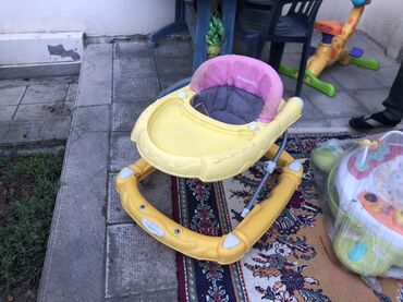 Нитриловые перчатки: Uşaq gəzdiricisi (baby walker) – Goodbaby’s markası - Rəng: sarı