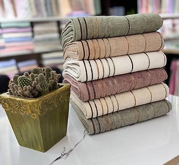 Полотенца: Махровые полотенца для ванной, лицевые и кухни - Материал: 100% — 7