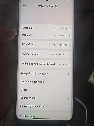 iphone 10 64gb: Redmi 256 GB, rəng - Gümüşü, Düyməli, Sensor, Barmaq izi — 4