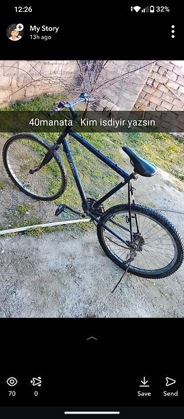 velosiped 28 satilir: Velosiped – şəhər və kənd yolları üçün klassik tip. Xüsusiyyətlər: - — 1