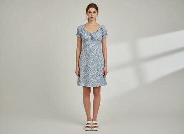 shein spodenki plus size: Shein, Sukienka damska, rozmiar S