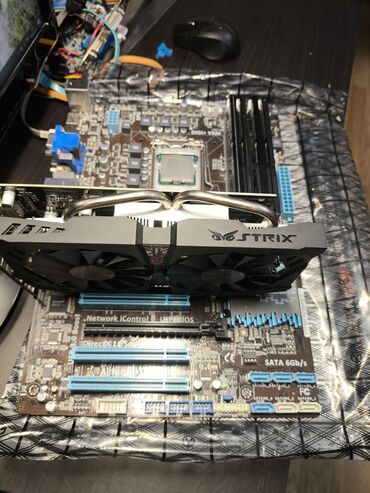 Sərt disklər (HDD): Ana Platası Asus P8Z77-V İşlənmiş