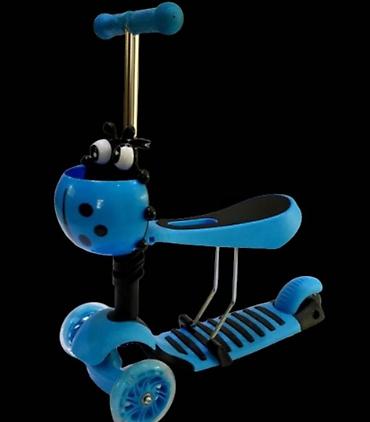hoverboard cena: Dečiji trotinet bubamara 3u1 plavi. dečiji trotinet bubamara 3u1 plavi — 1