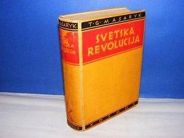 10 cm: Svetska revolucija, T. G. Masaryk Izdavač: Kosmos, Beograd 1935; — 2