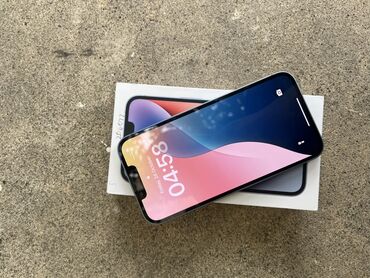 a12 ikinci el: IPhone 14, 128 ГБ, Голубой, Face ID