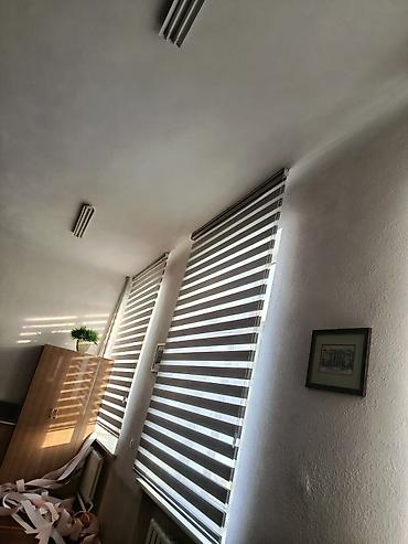 Жалюзи и рольшторы: Рулонные шторы «День‑Ночь» (зебра) - Функциональные шторы с — 9