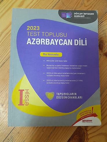manga kitab: Dim Azerbaycan dili test toplusu,1 ci hisse — 1