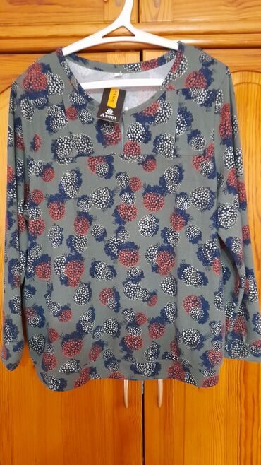 Блузки: Блузка, Классическая модель, Трикотаж — 15