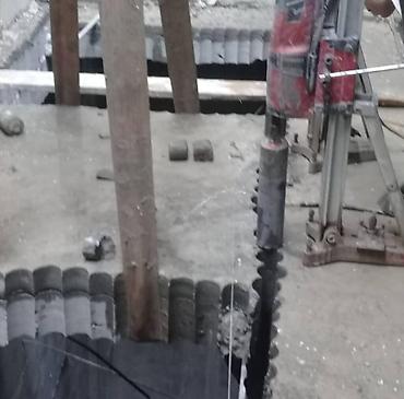 Beton işləri: Beton və dəmir-beton səthlərdə almaz karotla dəlikləmə və kəsim — 3