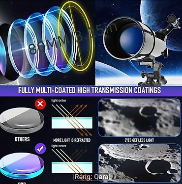 Спорт и отдых: Astronomik Teleskop Apertural 80mm Foks 600mm Zoom 24x-750x - Tripod — 8