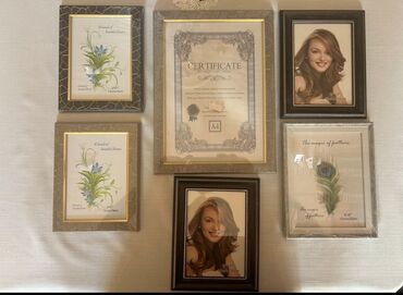 Şəkil və rəsmlər üçün çərçivələr: Çərçivə А4 (21 x 29.7 sm) — 6