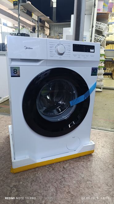 Стиральные машины: Стиральная машина Midea, Новый, Автомат, До 9 кг, Компактная — 1