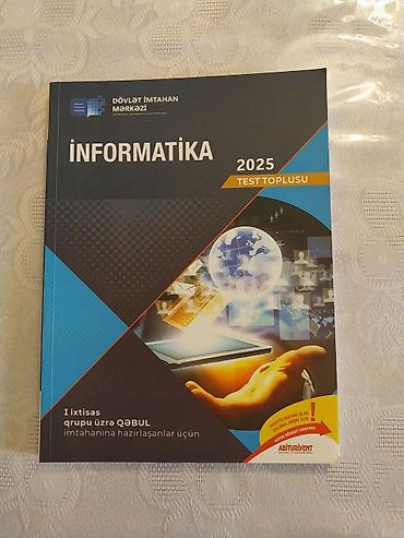 Məhsul: “İnformatika 2025 – Test Toplusu” (Dövlət İmtahan Mərkəzi) heç