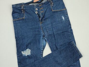spódnice jeansowe z koronką: Jeans, M (EU 38), condition - Good