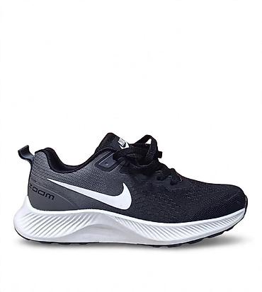 air green: Nike Zoom patike za trčanje – muški model - Boja: crna sa belim — 1