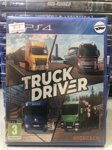 truck: Playstation 4 üçün truck driver oyunu. Yenidir, barter və kredit