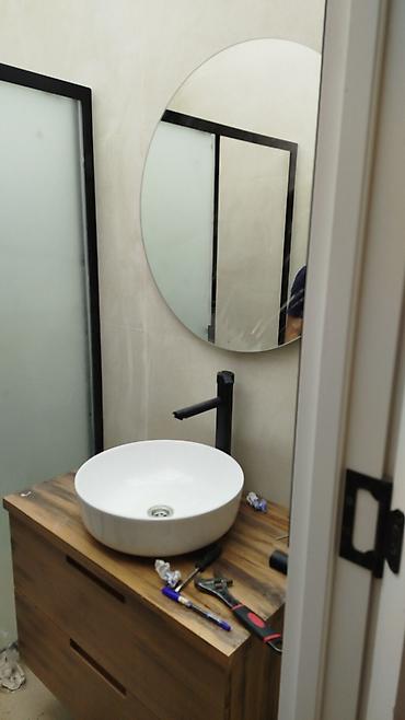 İstilik sistemi: Kombi sisteminin cekilmesi.kanalzasiya sistemleri.Divar ici unitaz ve — 7