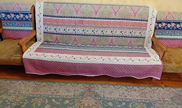 sofa: Продаю диван книжку,два кресла.,/дерево,пружина/ — 3