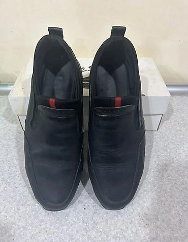 ayaqqabı мокасини: Kişi ayaqqabısı – slip-on model - Rəng: qara - Üst hissə: Yumşaq dəri — 3